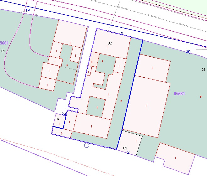 General floorplan of the estate